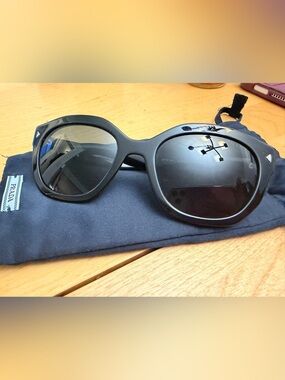 Authentic Prada SPR 16V Sunglasses - FULL SET